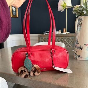 Madden girl Red faux Leather Women's shoulder Bag